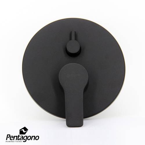خلاط مخفي ايطالي خطين أسود Pentagono 