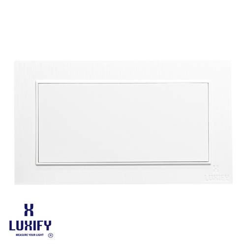 Blank Plate 7*14 White LUXIFY