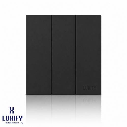 Gang Switch Slim Black LUXIFY