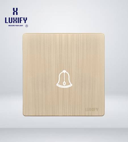 Doorbell Switch Gold LUXIFY