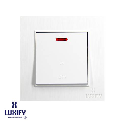 مفتاح سخان ٢٠ امبير كبير LUXIFY ابيض