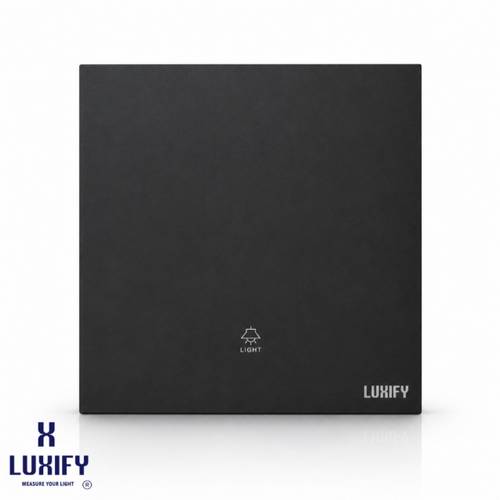 1-Gang Smart Switch Black LUXIFY | WiFi Smart Wall Switch