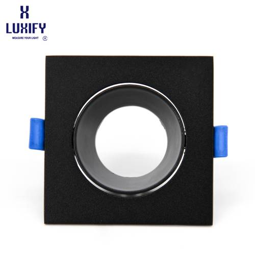 مانع توھج مربع مفرد اسود اسود LUXIFY 
