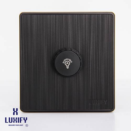Light Dimmer 1000W Black LUXIFY