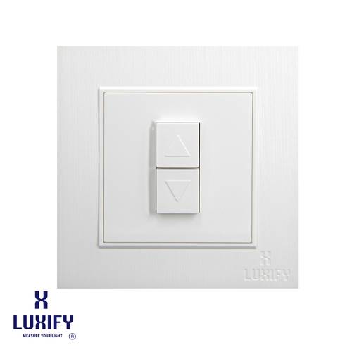 Curtain Switch White LUXIFY