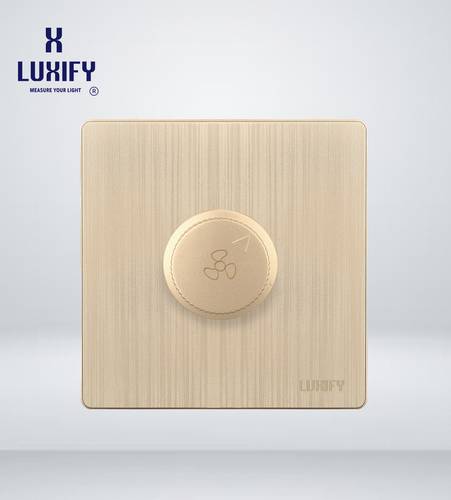 مفتاح دايمر 250 وات LUXIFY ذهبي 