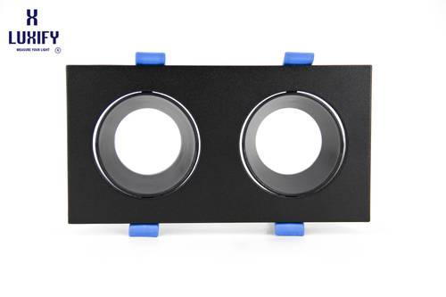 مانع توھج مربع مجوز اسود اسود LUXIFY