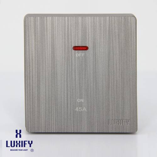 مفتاح مكيف ٤٥ امبير كبير LUXIFY سلفر 