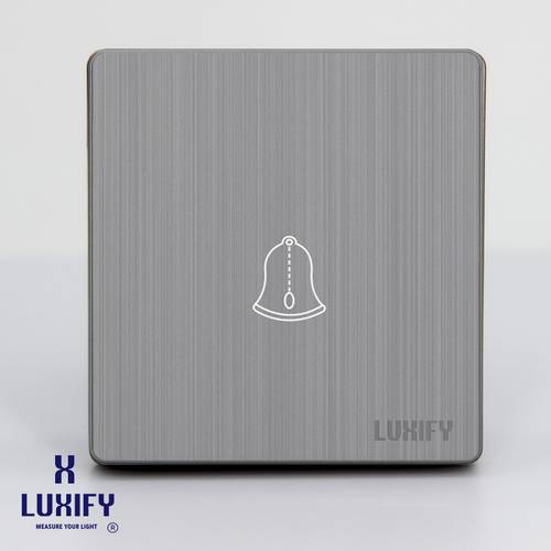مفتاح جرس LUXIFY سلفر 