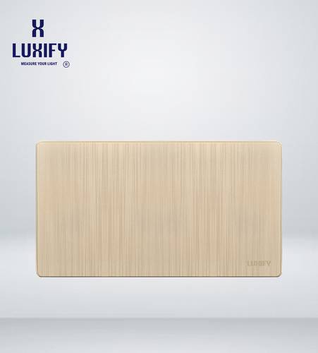 Blank Plate 7*14 Gold LUXIFY