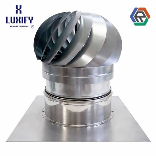 LUXIFY Wind Roof Ventilator – Galvanized (Italian Made)