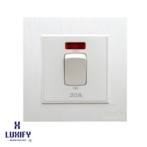 Geyser Switch 20A Pearl LUXIFY