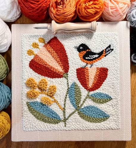 PUNCH NEEDLE WORKSHOP