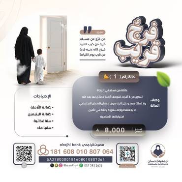 فرجٌ قريب (حالة رقم1)