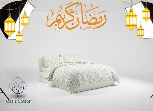 مفرش الغيمة الصيفي المزدوج - 6 قطع - ناعم وبارد