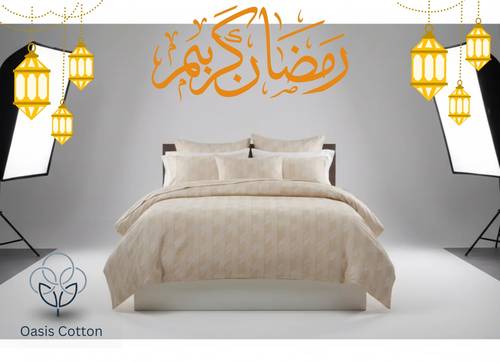 مفرش الغيمة الصيفي المزدوج - 6 قطع - ناعم وبارد