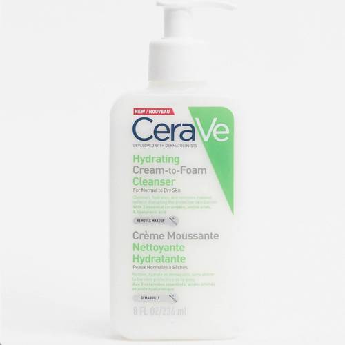 غسول الوجه المرطب ومزيل مكياج CeraVe Foaming Moisturizing