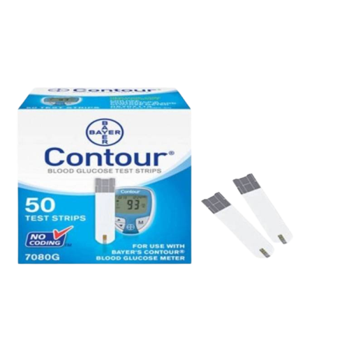 شرائط اختبار جلوكوز الدم كونتور Contour
