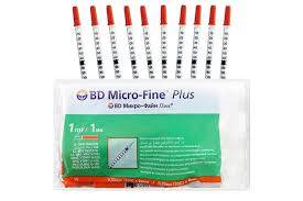 سرنجات انسولين - 1 ML 