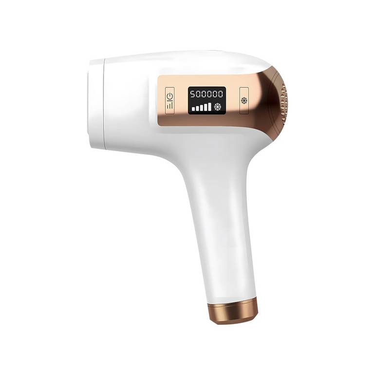 جهاز إزالة الشعر بالليزر T5 Ice Pulse المطور بخاصية التبريد - اللون الأبيض