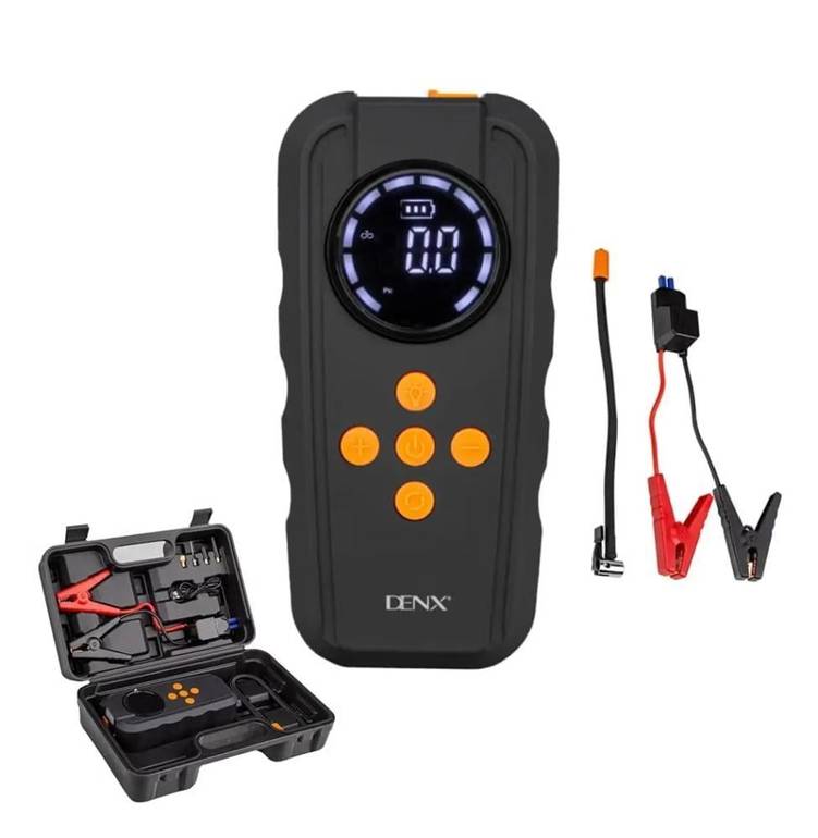 اشتراك و منفاخ هواء 4 في 1 بقوة 6000 ملي امبير دينكس DENX DX2592
