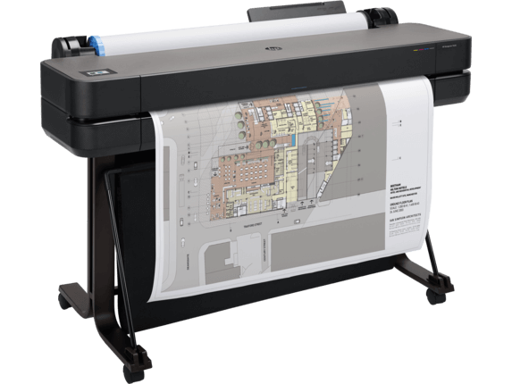 طابعة الراسمة اللاسلكية بوصة ،الطباعة من الأجهزة المحمولة HP DesignJet T630 Large Format Wireless - 36