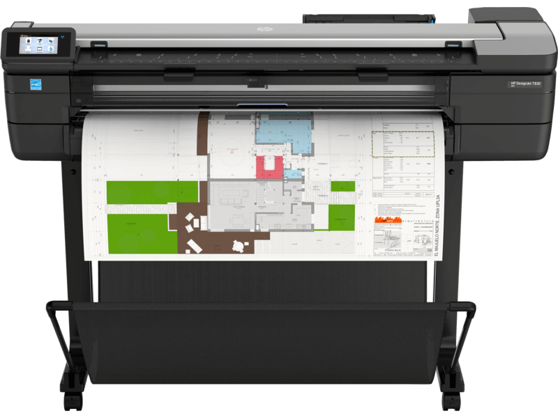 طباعة بلوتر أتش بى ديزاين جت حجم 36 انش تصوير, اسكانر مقاس HP Design Jet T830‎‏