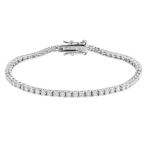 Anoud Ultra Skinny Tennis Bracelet |15cm