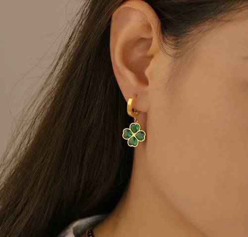 Roman Clover Earrings