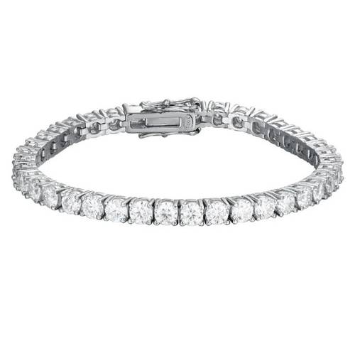 Nadine Thick Tennis Bracelet | 18 cm