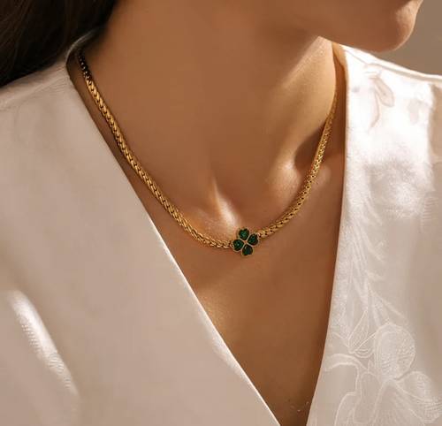 Roman Clover Necklace
