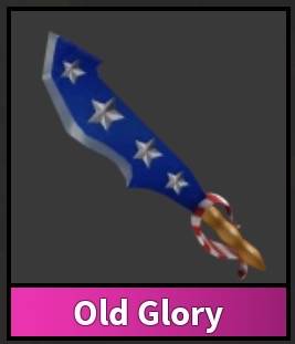 Old glory سكين  فقط