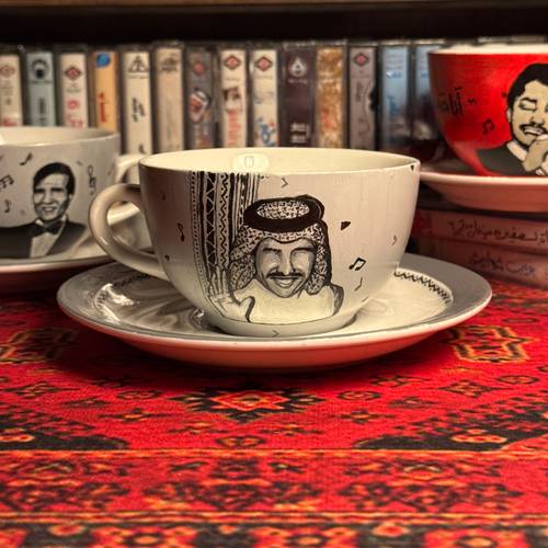 كُوب رسم يدوي - خالد عبدالرحمن