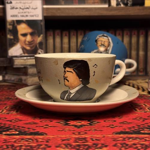 كُوب رسم يدوي - أبوبكر سالم