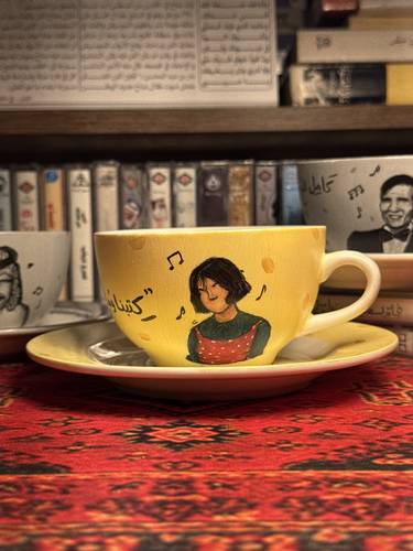 كُوب رسم يدوي - كتبنا وما كتبنا