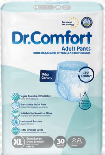 حفاضات سراويل للكبار من Dr. Comfort، مقاس كبير (XL)