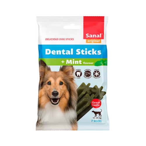 Sanal Mint Dental Sticks Medium for Dogs 140g