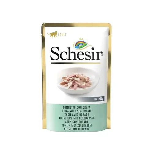 Schesir Cat Tuna with Seabream Pouch 85g