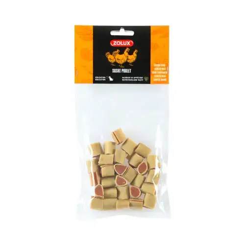Zolux Snack CHICKEN SUSHI for Dogs 100g