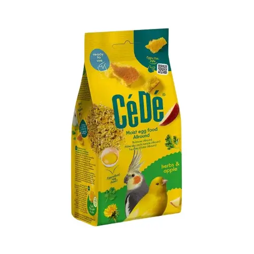 CEDE Egg Food Moist Allround Herbs & Apple 200g