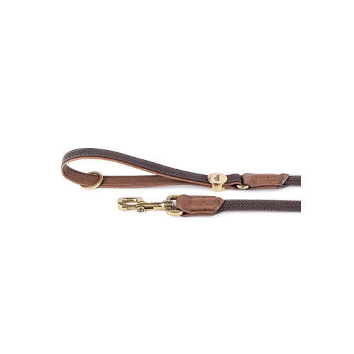 MF BILBAO Leash LEATHER Brown 110x2.2cm