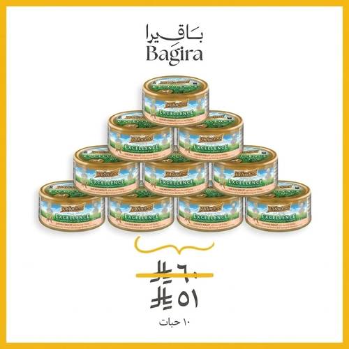 10 Of Princess Premium Excellence can Chicken Breast with Rice &Turkey 70g