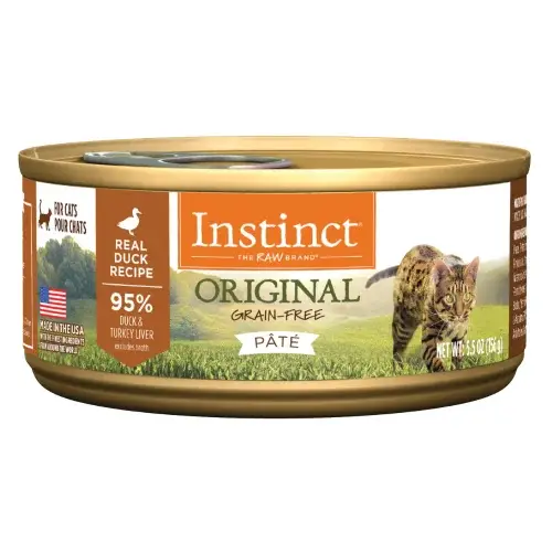 Instinct Original Pate Cans Duck for Cats 156g