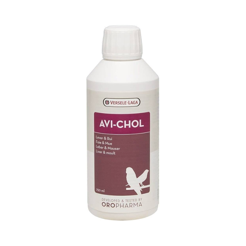 Versele-Laga Oropharma Avi-Chol 250ml - Liver & Moult Supplement - Caged Birds