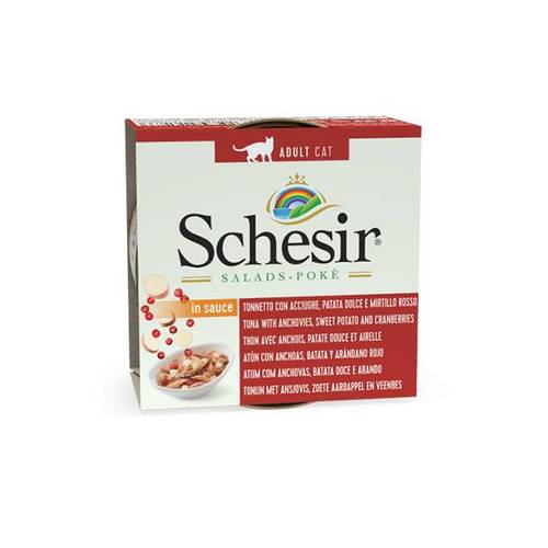 Schesir salads in Sauce Tuna with Anchovy, sweet potato & cranberries 85g
