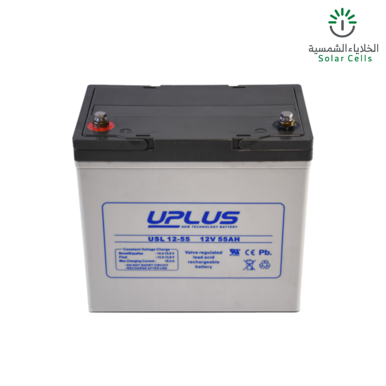 بطارية ابلس 12V-55Ah جل