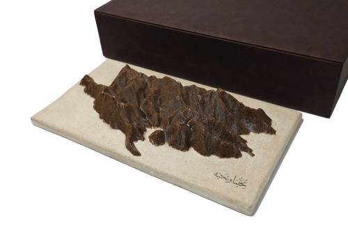 مجسم جبل أحد (حجر أصلي)