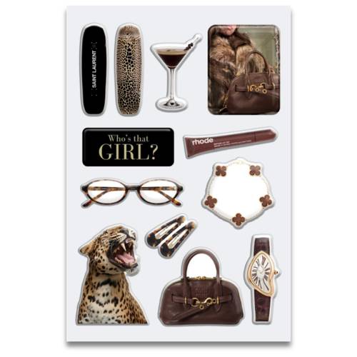 night luxe sticker set