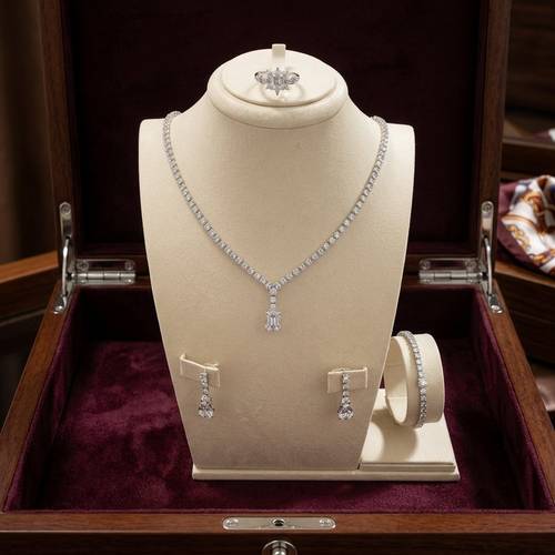 طقم زركون Z0010