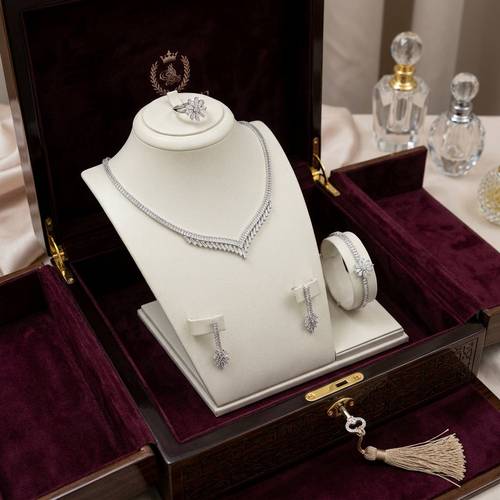 طقم زركون Z0004